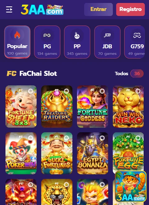 Jogadores se divertindo com slots no cassino online 3aa